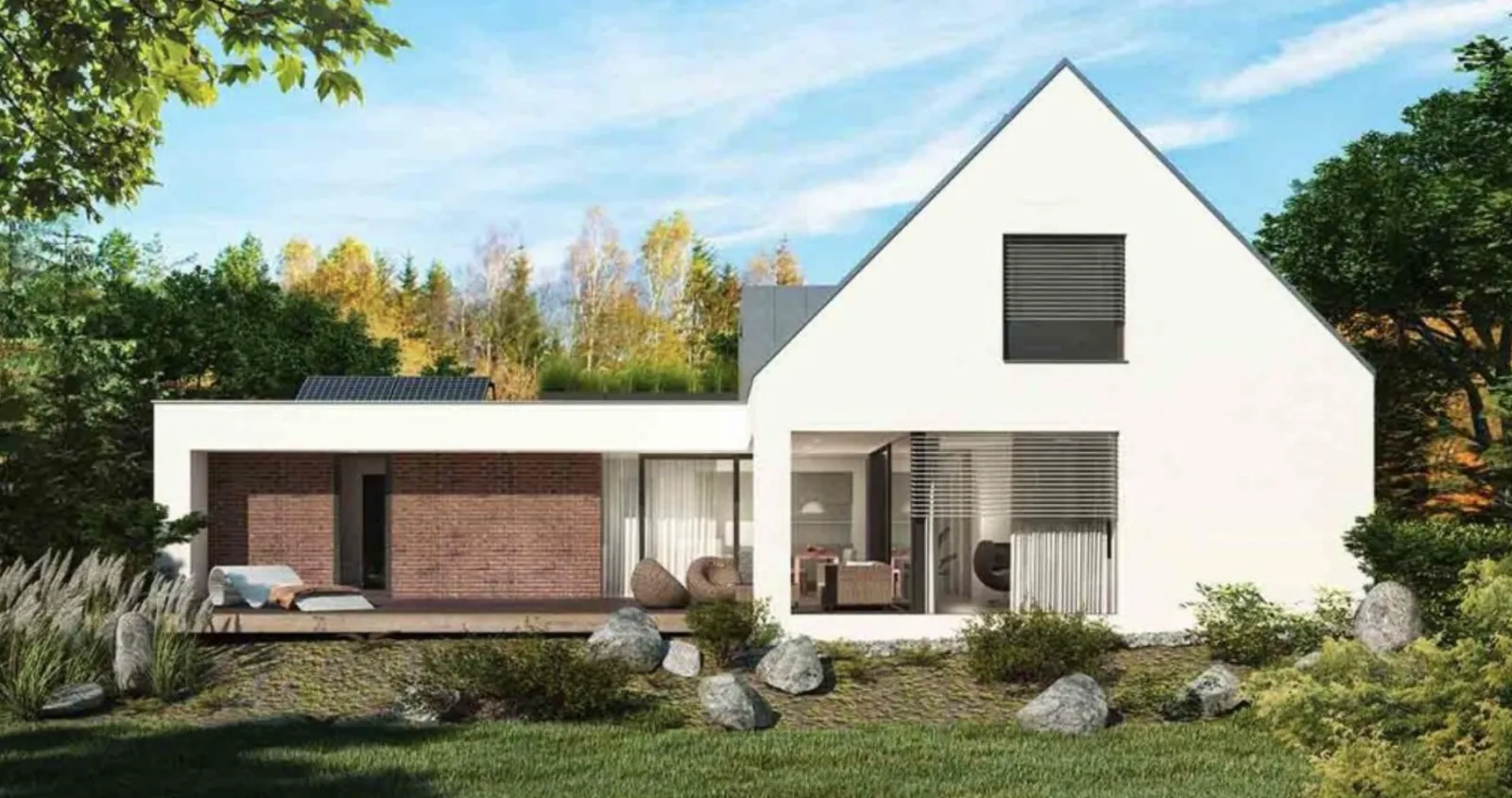 Widok 3 domu Compact